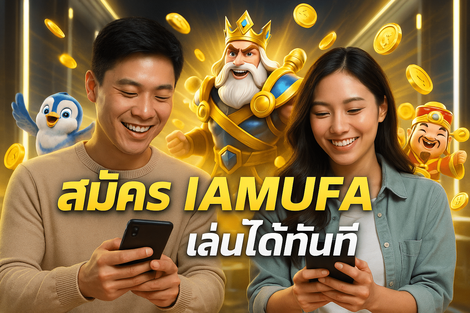 สมัคร IAMUFA ง่าย เล่นได้ทันที