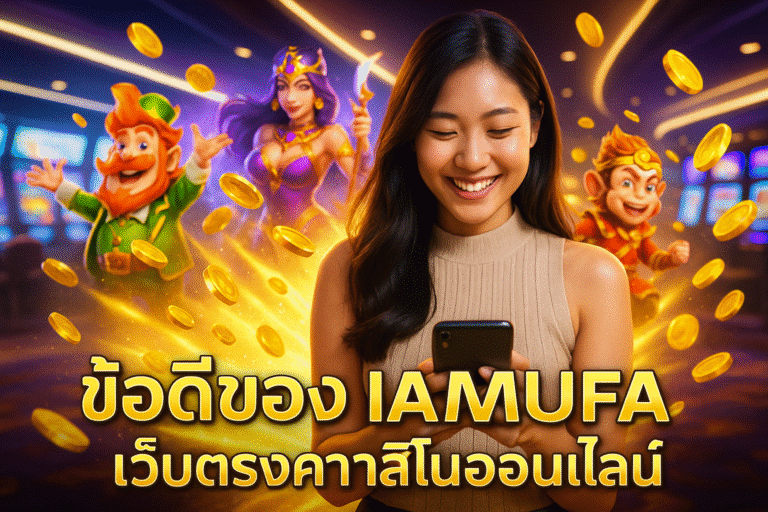 ข้อดีของ IAMUFA เว็บตรงคาสิโนออนไลน์