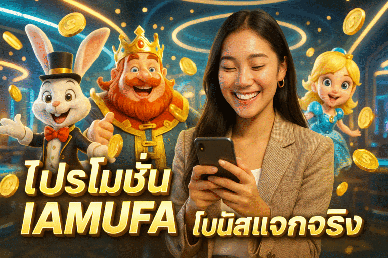 โปรโมชั่น IAMUFA โบนัสแจกจริง