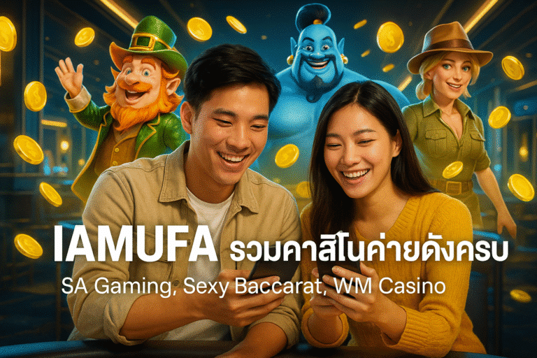 IAMUFA รวมคาสิโนค่ายดังครบ