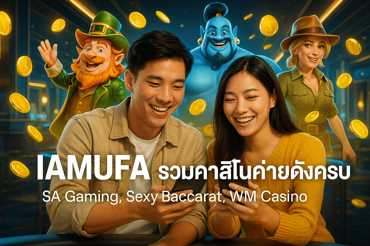 IAMUFA รวมคาสิโนค่ายดังครบ
