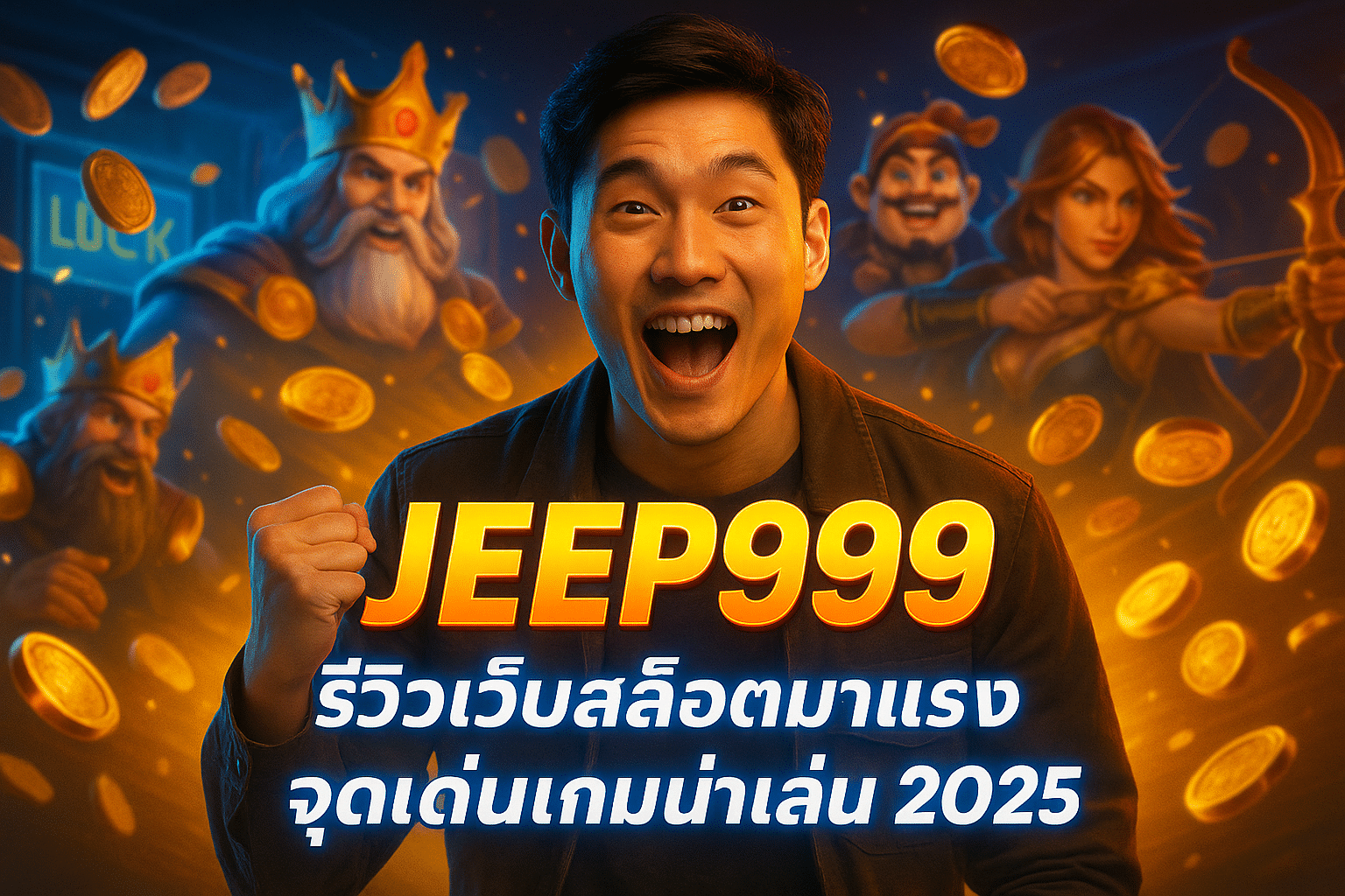 JEEP999 รีวิวเว็บสล็อตมาแรง จุดเด่นเกมน่าเล่น 2025