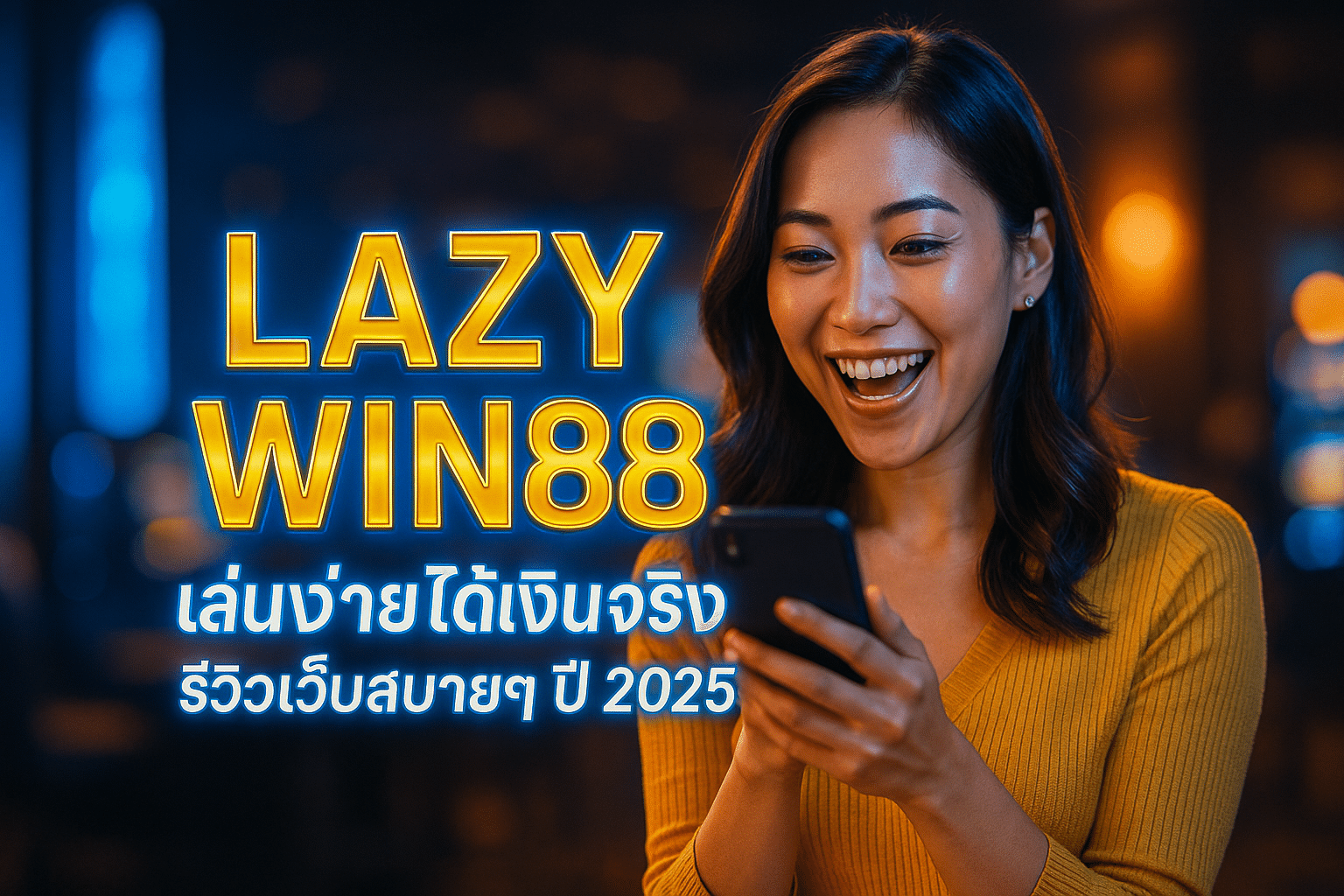 LAZY WIN88 เล่นง่ายได้เงินจริง รีวิวเว็บสบายๆ ปี 2025